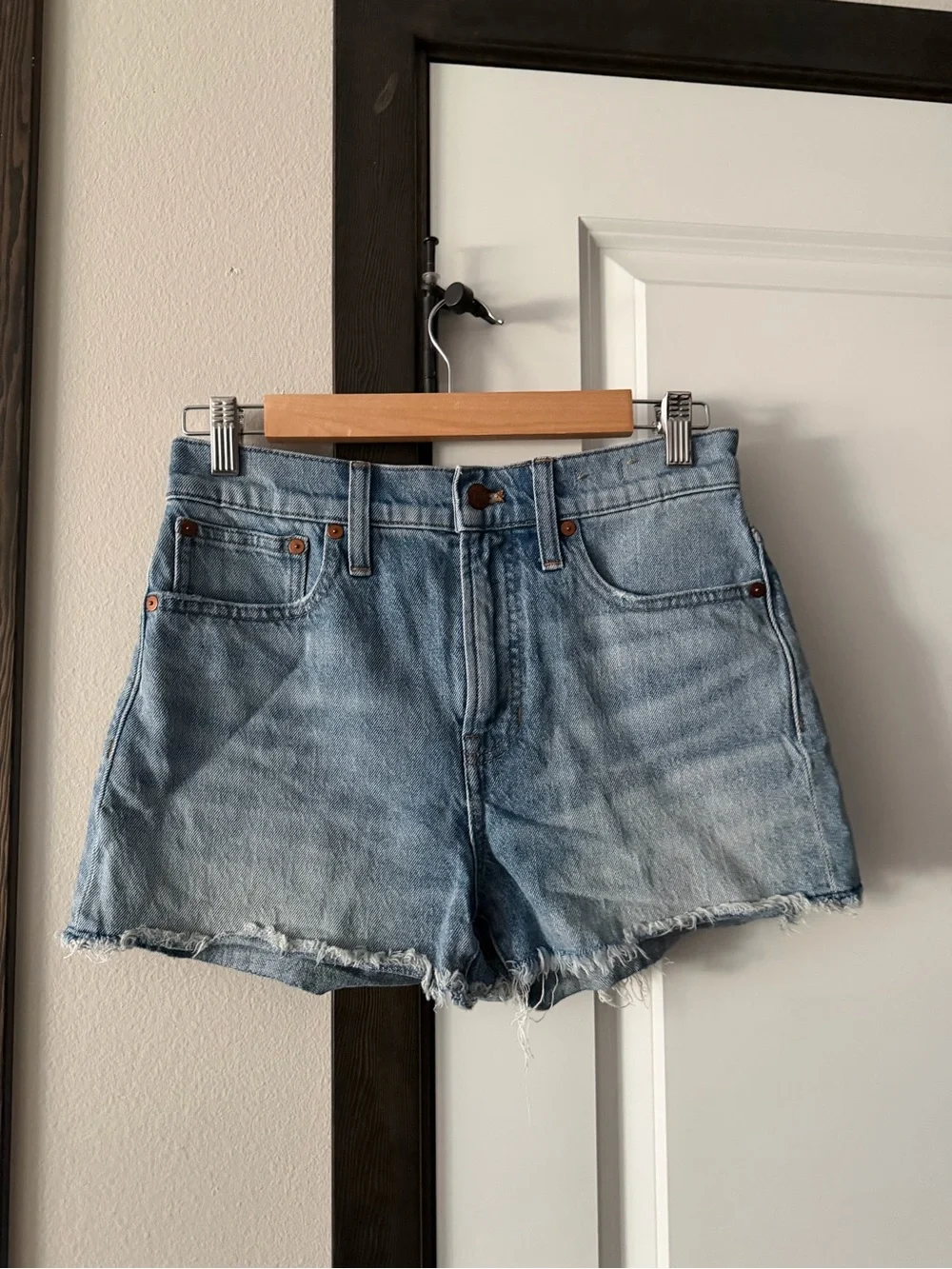 Madewell the perfect Jean shorts
